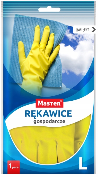 

Rękawice gumowe gospodarcze Master