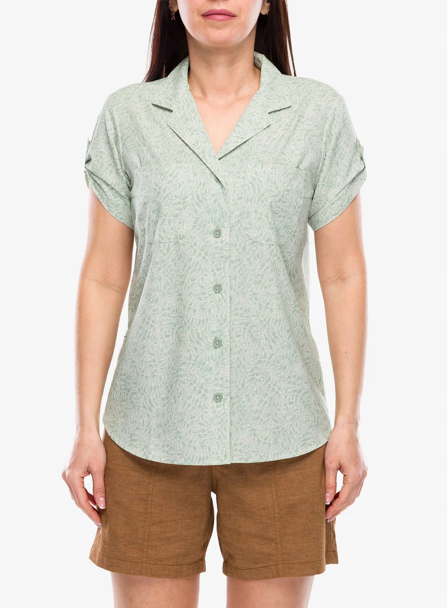 Dámská košile Royal Robbins Spotless Evolution Meadow Ss sage leaf M