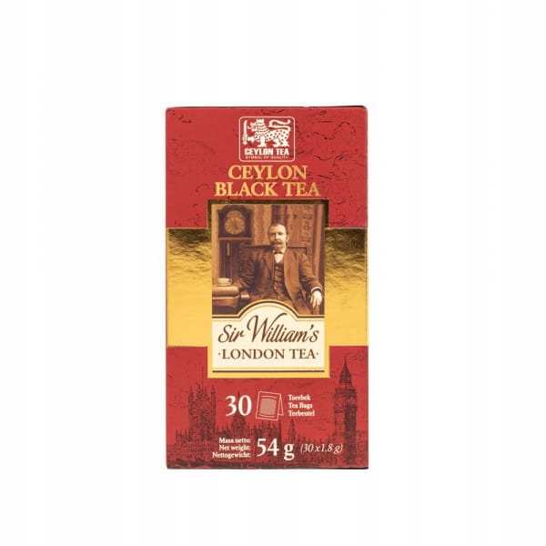 Levně 10X Sir William's Ceylon Black Tea ex30 čaj