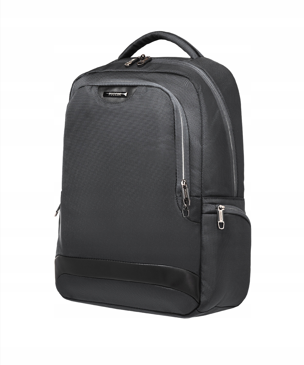 Batoh na 15'' pracovní notebook, městský školní batoh Puccini Černý PMD70372-1