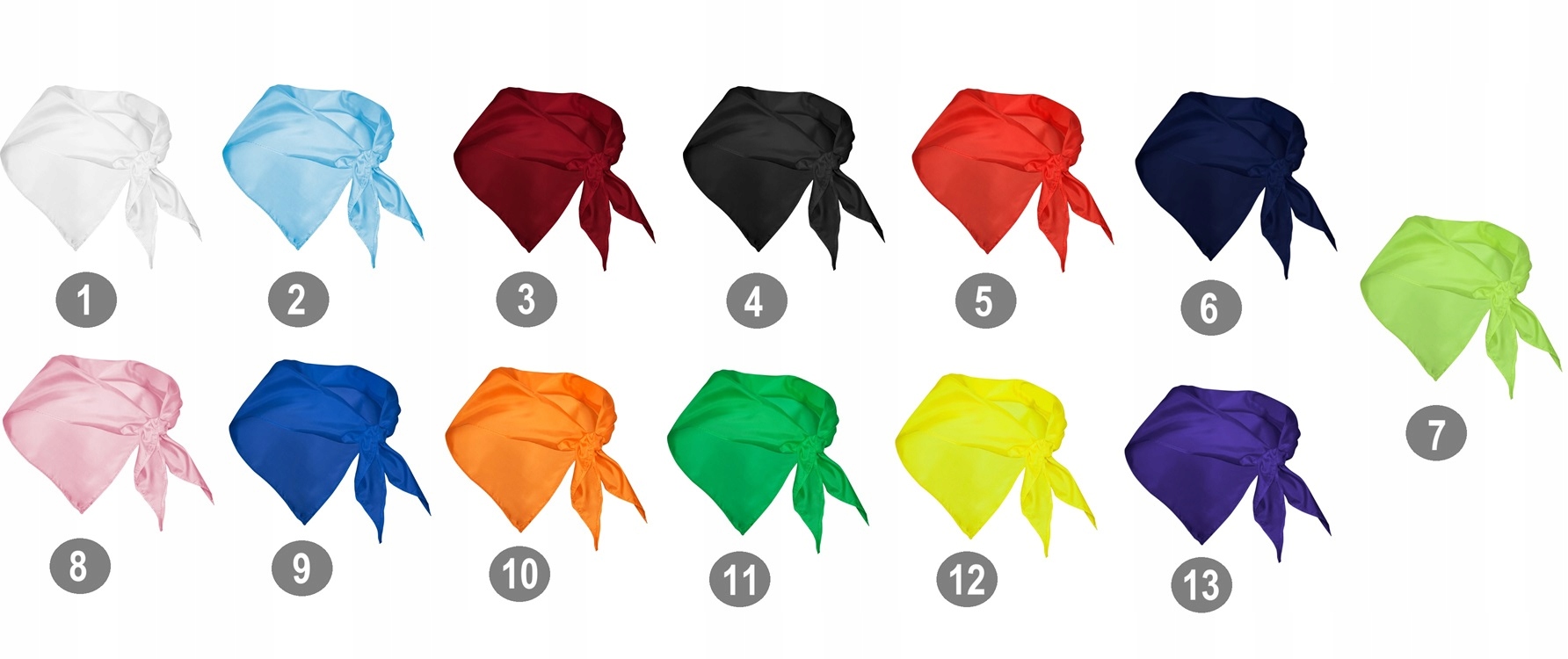 Apaszka chusta trójkątna czarna Rodzaj apaszka