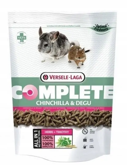 Levně Versele Laga chinchilla & degu Complete krmivo pro činčily a kasičky