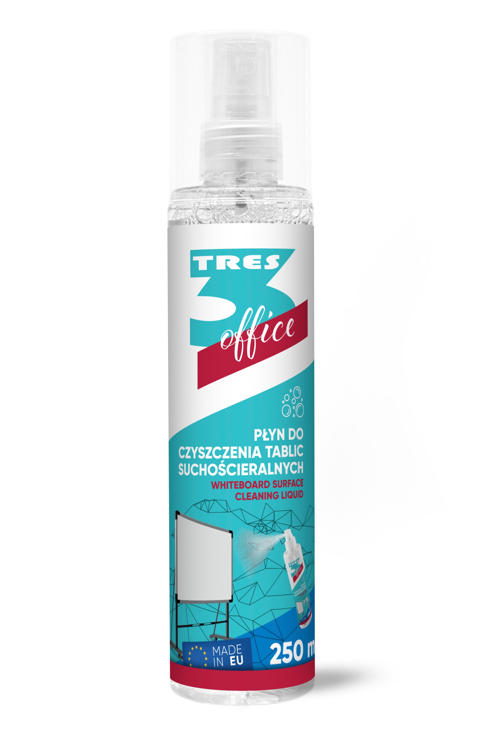 

Płyn do czyszczenia tablic suchościeralnych 250ml