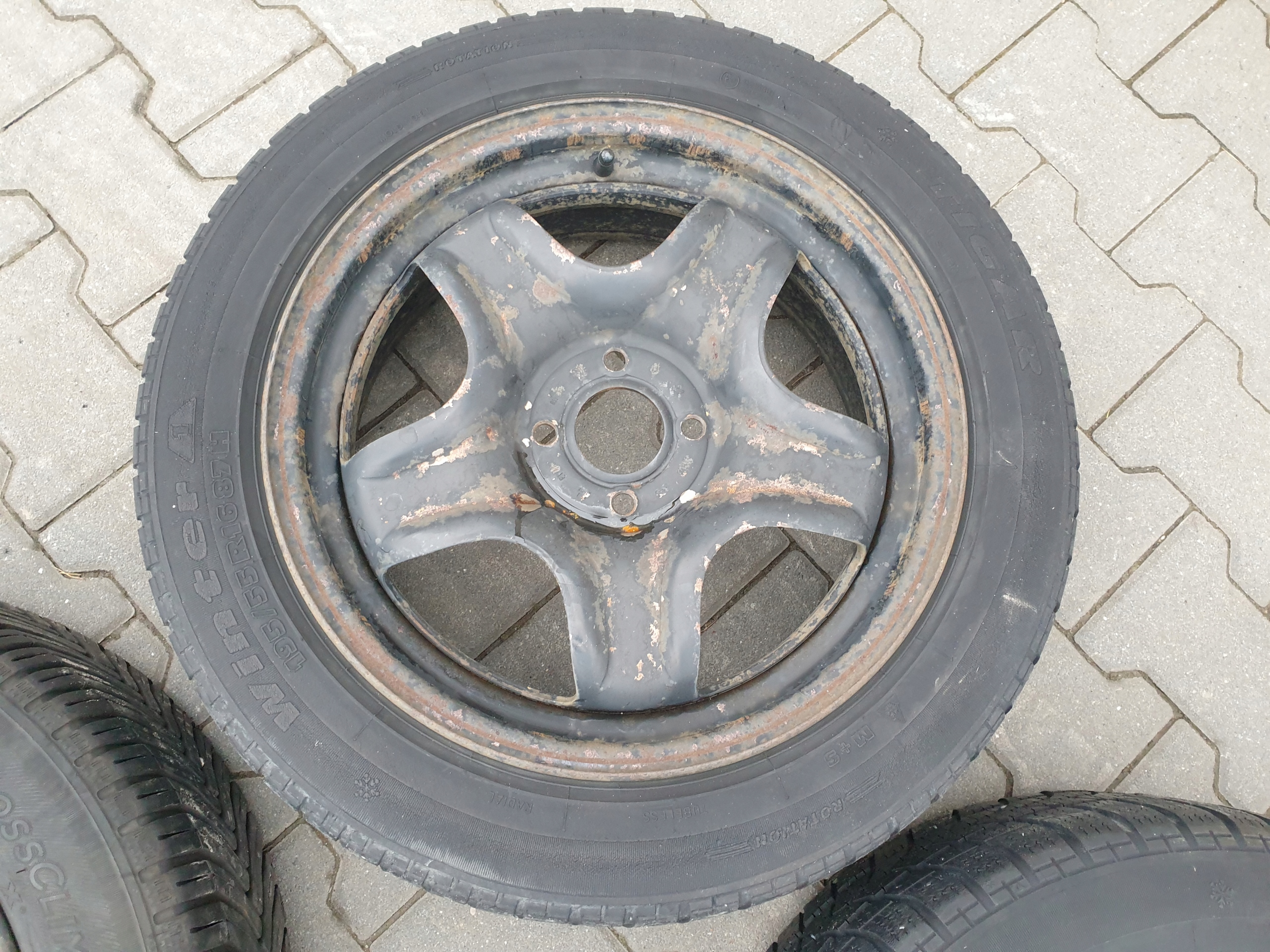 discs tyres wheels 16 CALI RENAULT CLIO 4 IV 195/55R16