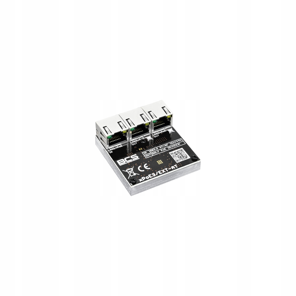Switch PoE 3-portový BCS-xPoE3/EXT-AT extender