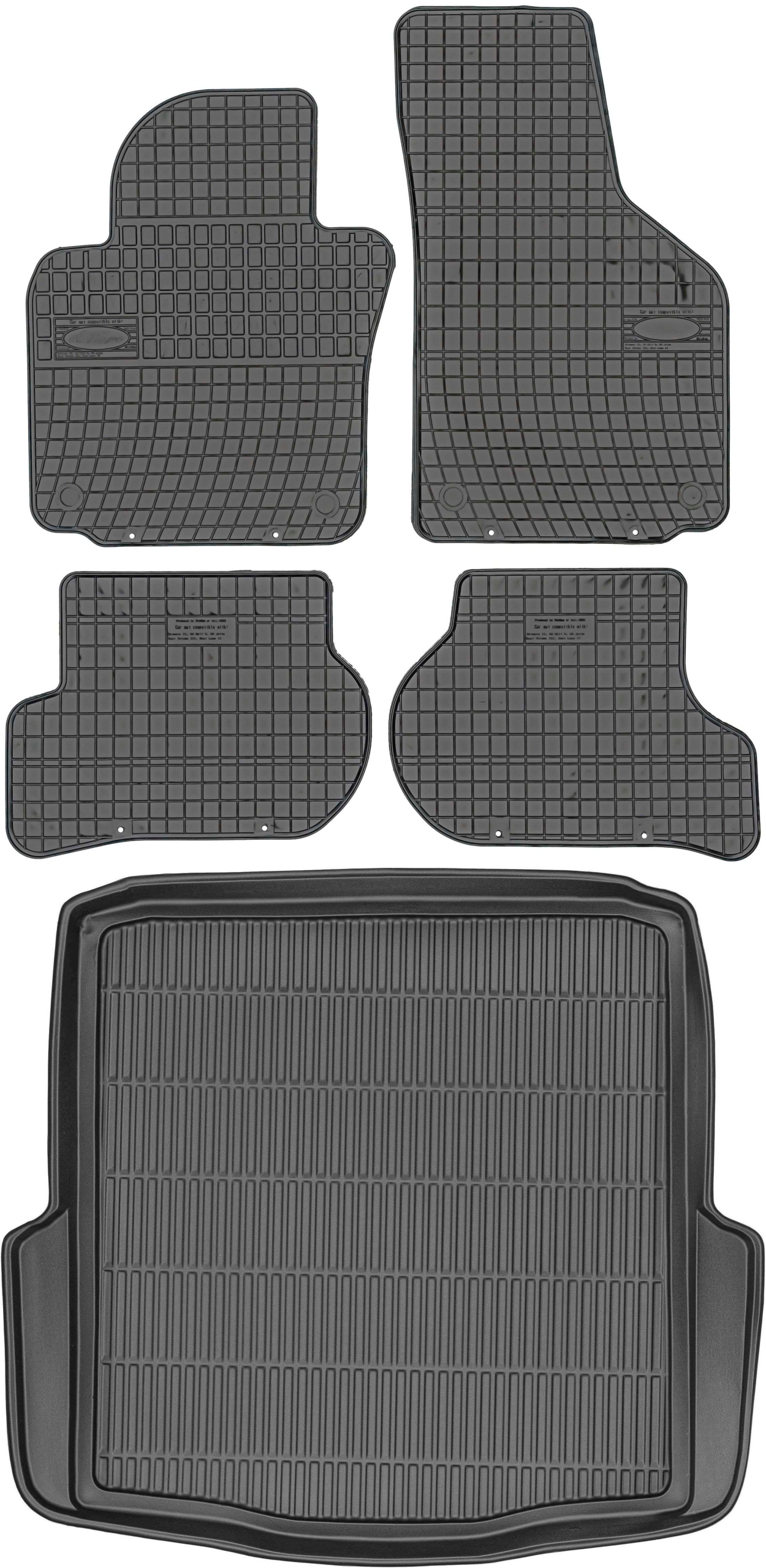 Škoda Octavia II Kombi od roku 2009-2013 Set Koberce batožinový priestor
