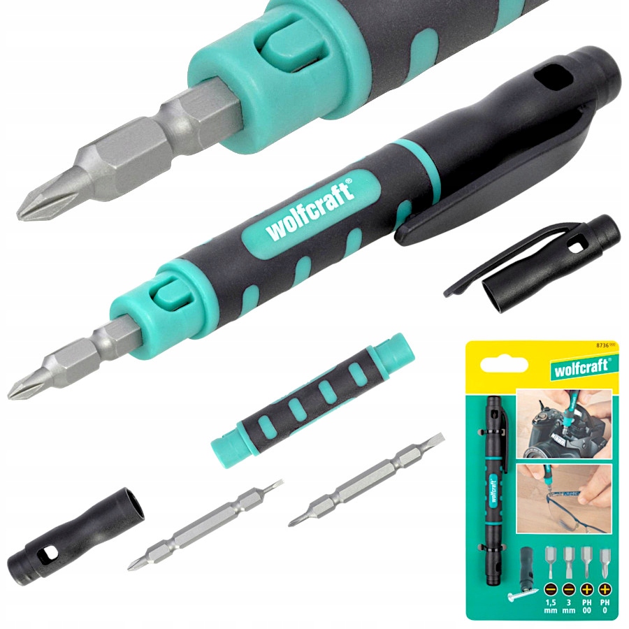 

Miniwkrętak precyzyjny długopis Wolfcraft 8736000