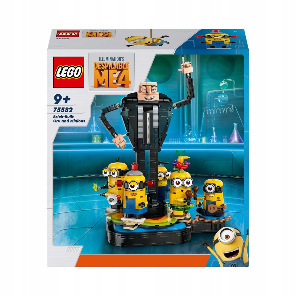 LEGO MINIONKI Gru i minionki z klocków 75582