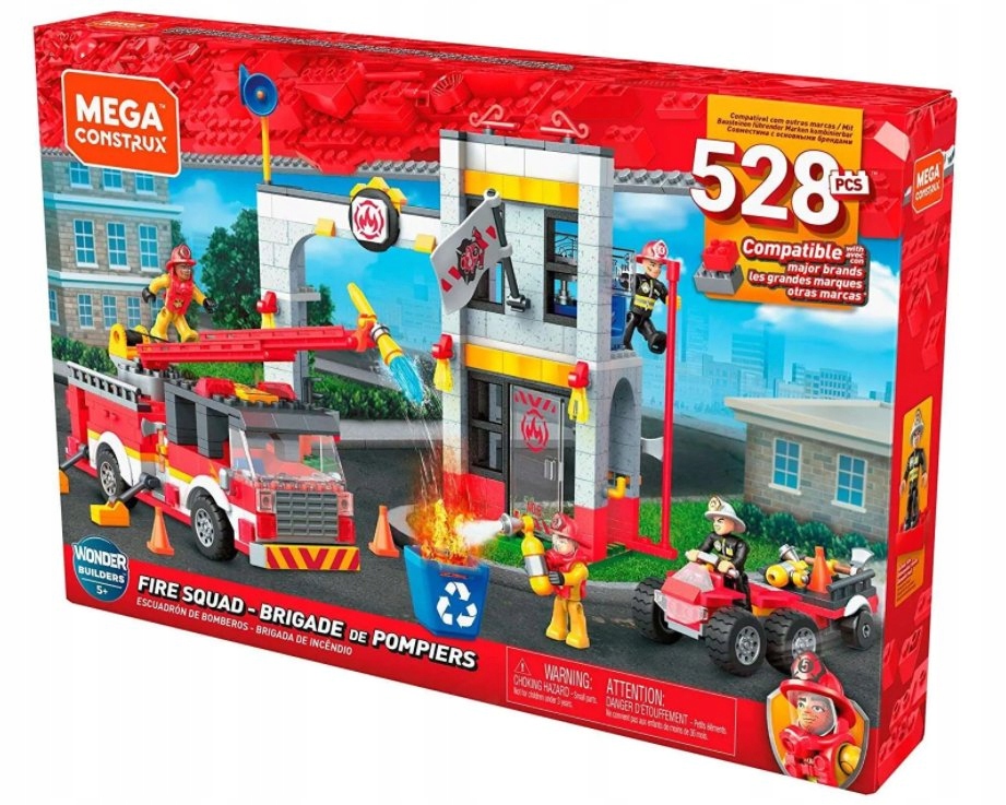 

Klocki Remiza strażacka Construx GLK56 522 el