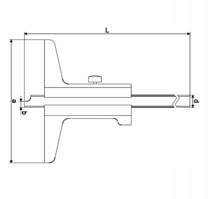 GŁĘBOKOŚCIOMIERZ MAGa 500 x 150 mm 0.02 Rodzaj analogowa