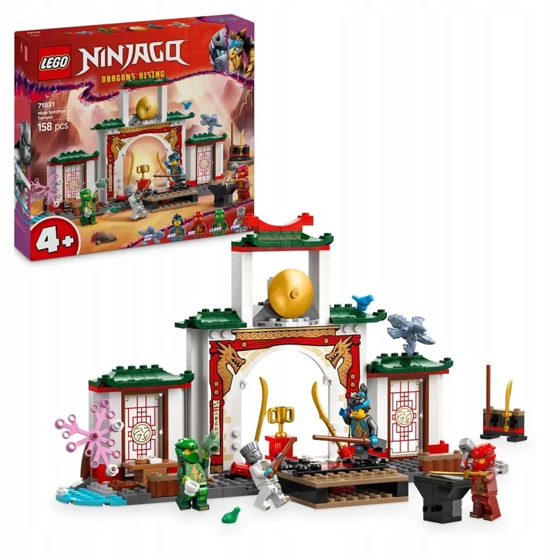 Lego Ninjago Chrám Spinjitzu Ninja 71831