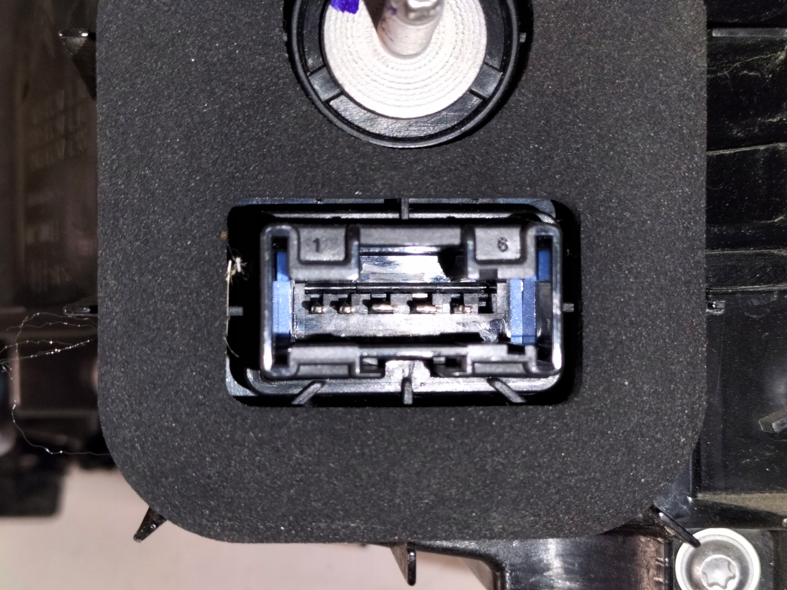 light rear rear part left CITROEN C4 X 22- LED kostka 5 vertical
