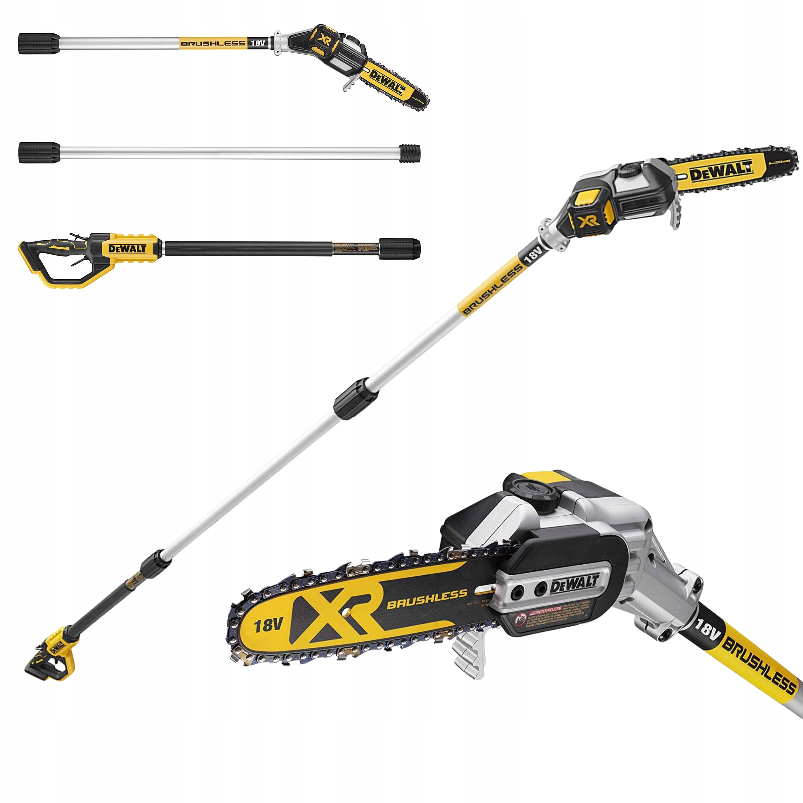 DeWALT DCMPS567N Piła Łańcuchowa Wycięgnik 18V