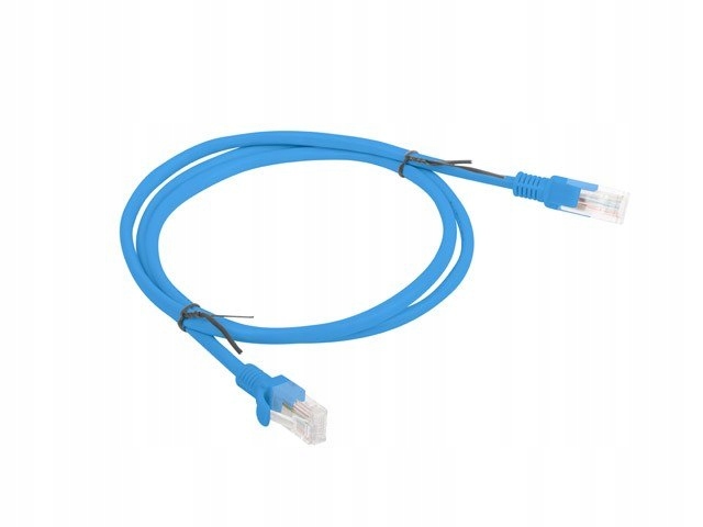 Lanberg Patchcord KAT.5E Ftp 1M Niebieski Fluke Passed Lanberg
