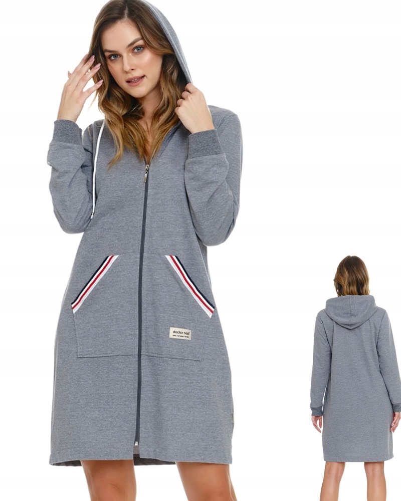 ŽUPAN Mikina Doctor Nap 5116 XXL / 44 Sivá