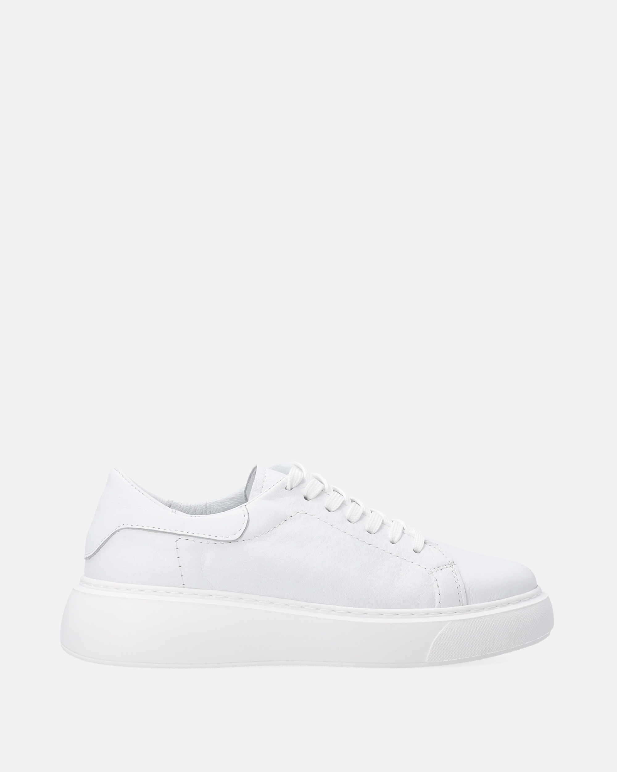 Venezia Damskie Białe Sneakersy Z Gładkiej Naturalnej Skóry Rozmiar 41