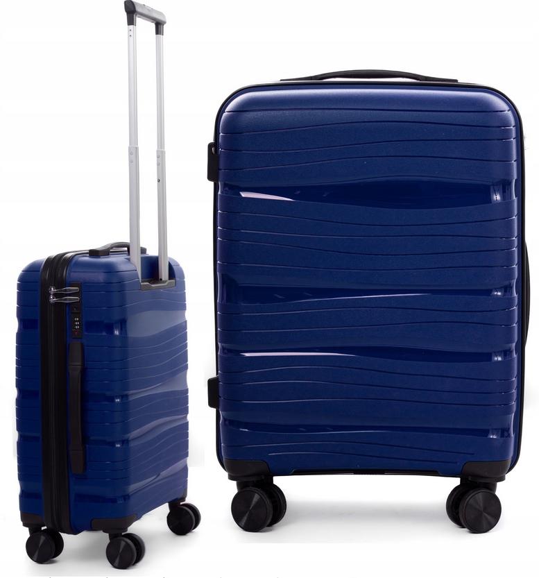 Walizka Kabinowa Mała Bagaż Do Samolotu Rgl Polipropylen Zamek Tsa