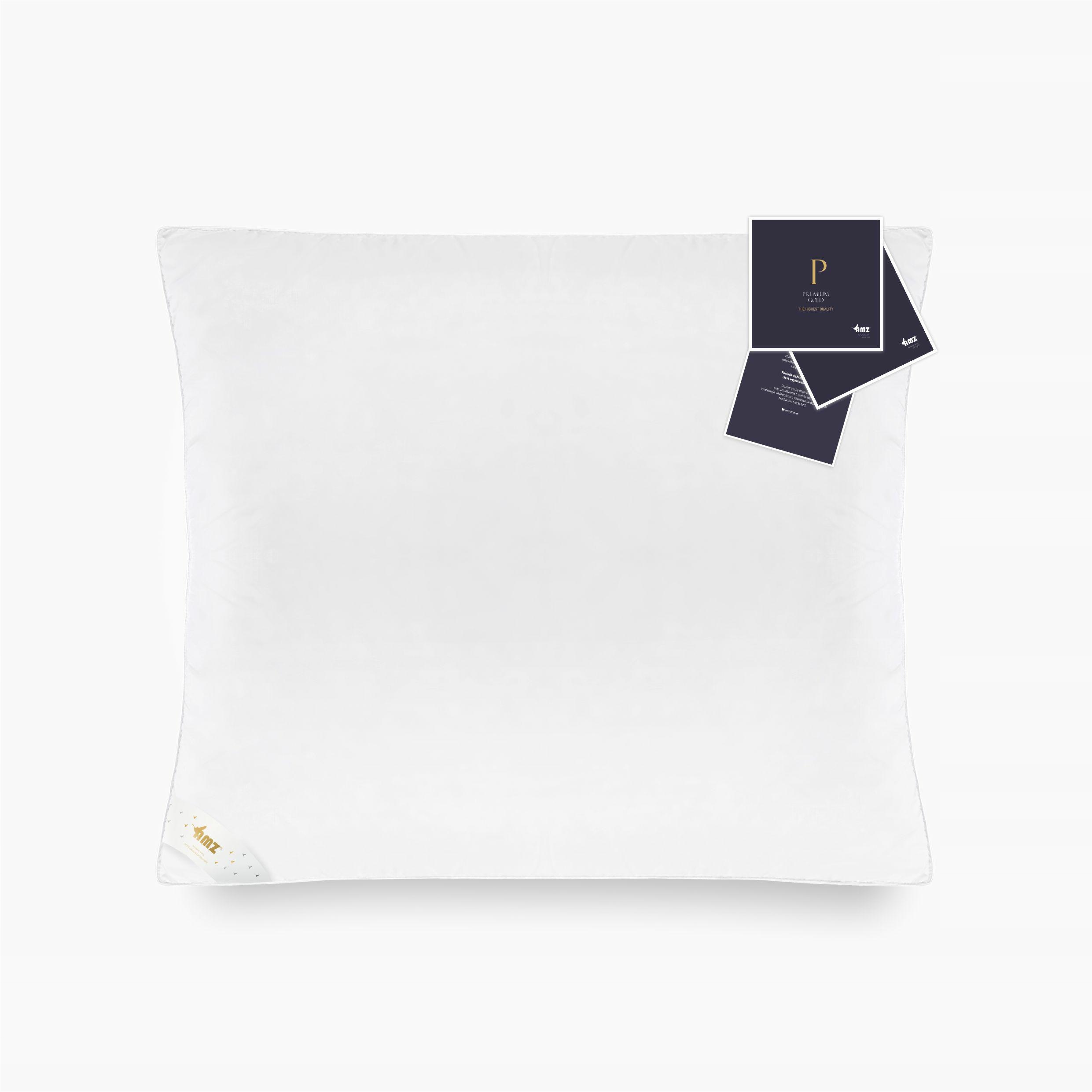 Polštář péřový 50x70 Premium gold Soft 400 g bílý