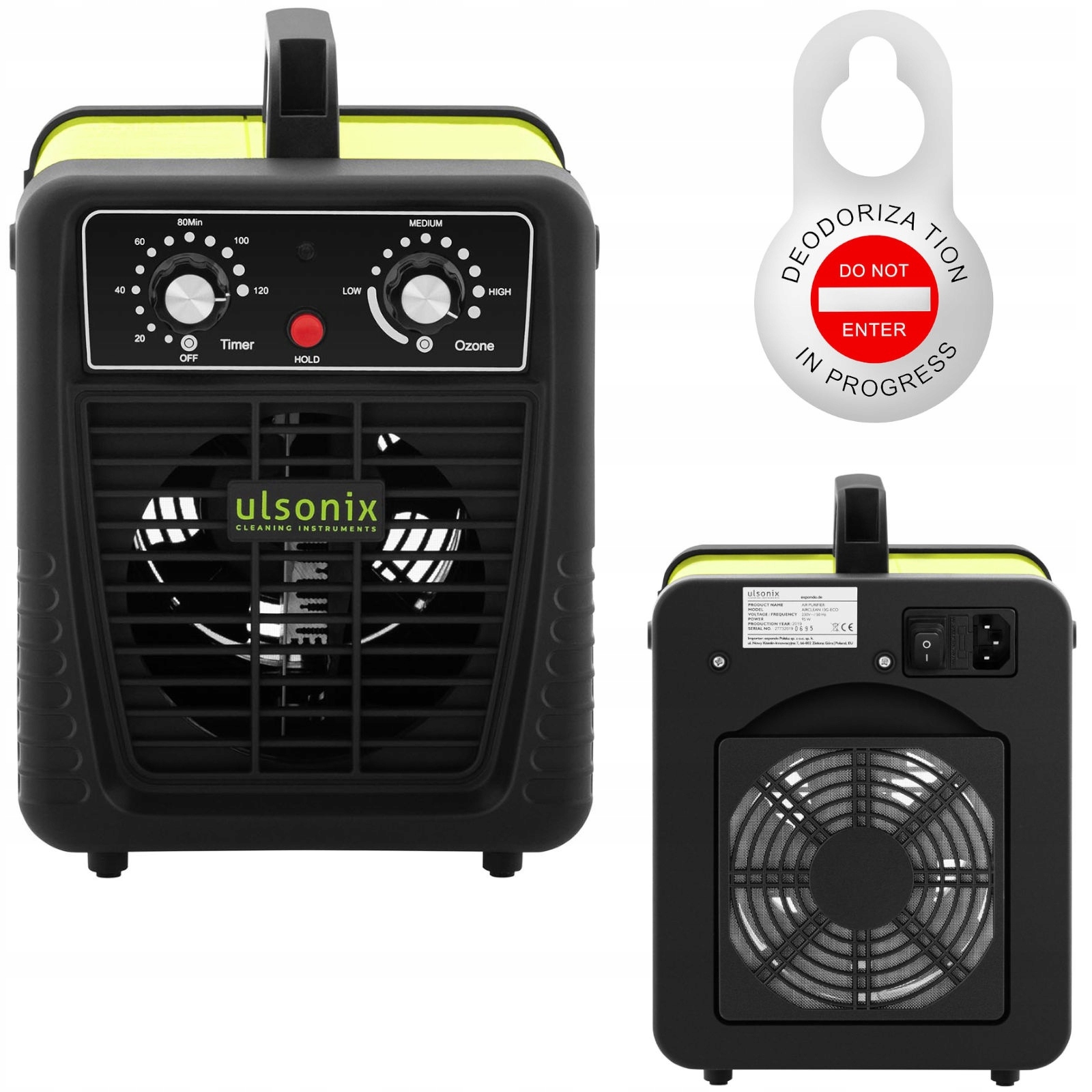Generátor ozónu Ozonátor Ulsonix Airclean 10G-ECO 10000 mg/h 95W