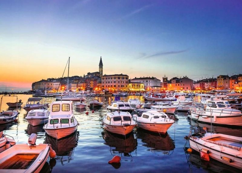

Puzzle 1000 Chorwacja Port Morze 14979 Łódź Woda