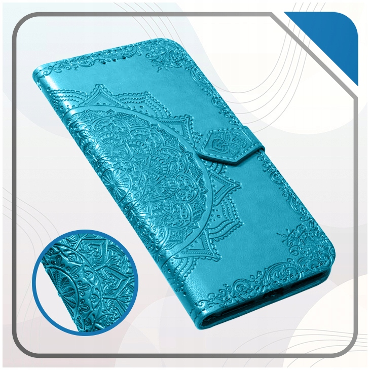 Etui STRAMONIUM SKÓRZANE PORTFELOWE do Motorola Edge 30 Neo + SZKŁO 9H Dedykowany model Moto Edge 30 Neo/Edge 30 Lite