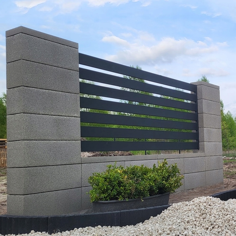 Pustak ogrodzeniowy 50x20x20 PRO+ szary