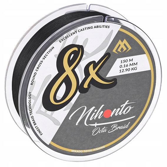 Mikado plecionka Nihonto Octa Braid 0,16mm 150m cz