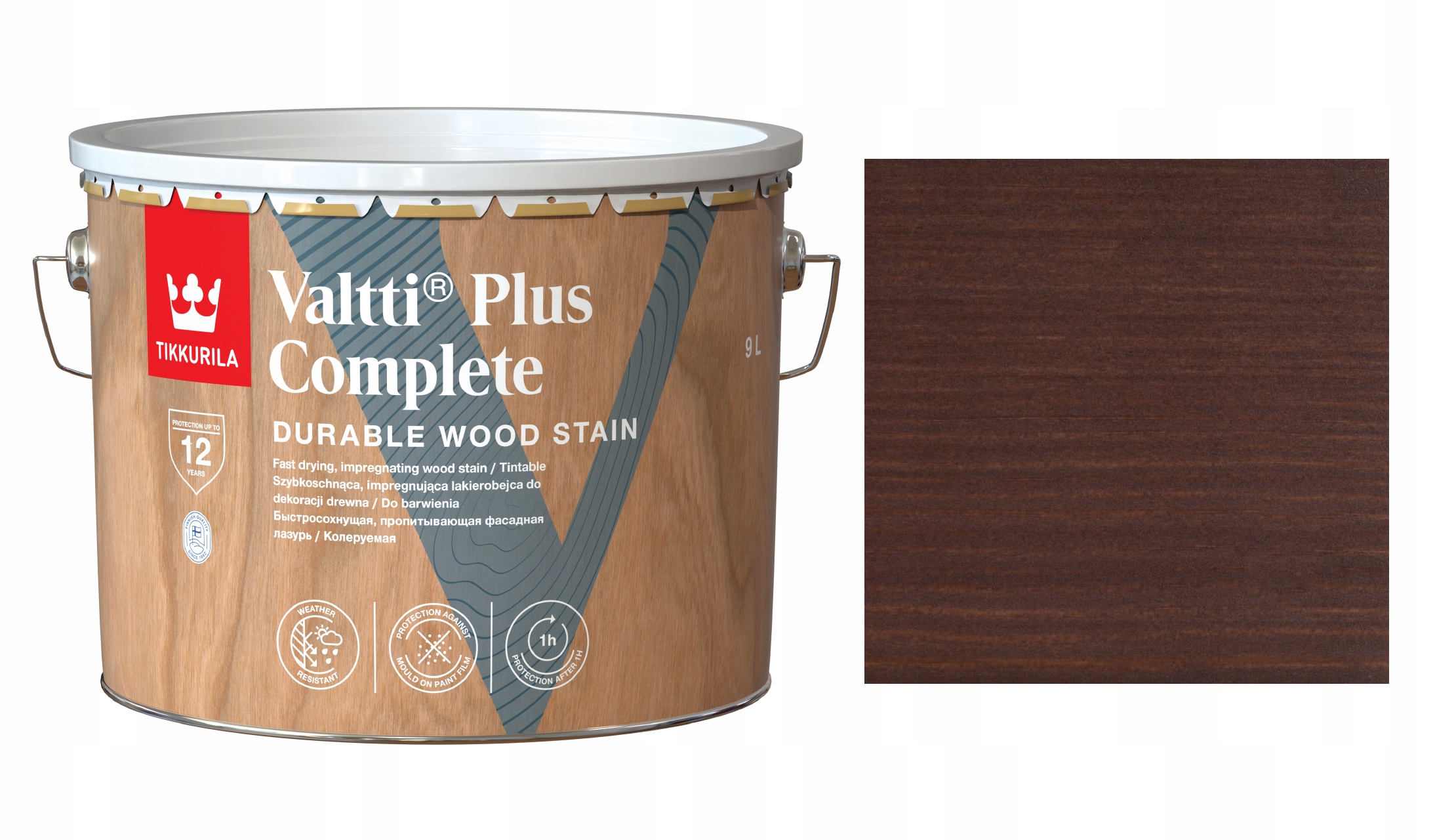 Tikkurila Valtti Plus Complete 9L 5076 Varpu – Rychleschnoucí Lak