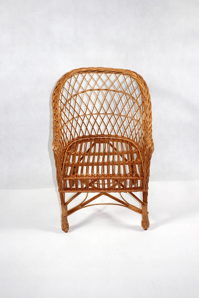 FOTEL WIKLINOWY DO OGRODU DOMU KRZESŁO REGAN MOCNY Producent Wicker