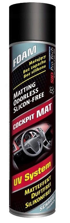 

Środek Do Kokpitu Spray Bezzapachowy Mat Sjd 750ML