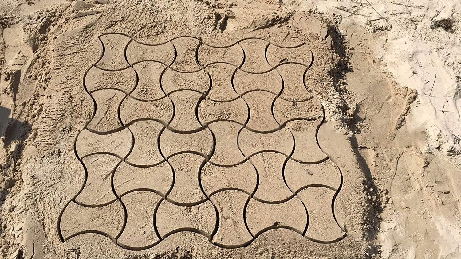 FORMA KAMIENIA KOSTKI BRUKOWEJ BETON MATRYCA 50x50 Marka Kraftverk