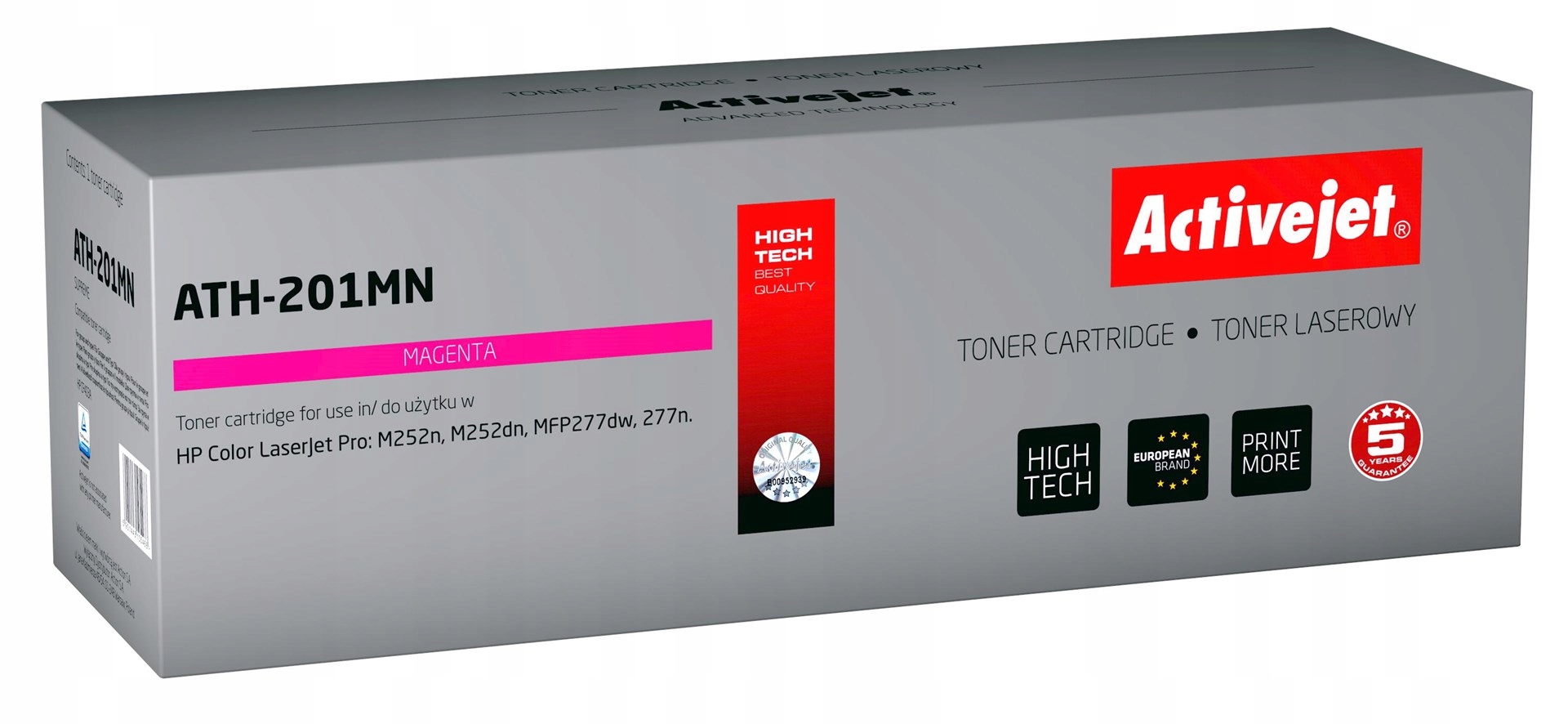 Toner Activejet ATH-201MN zamiennik Hp 201A CF403A
