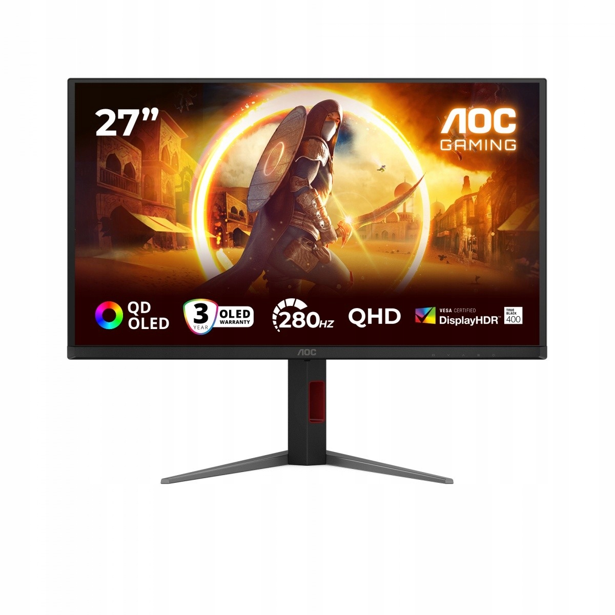 Aoc Monitor Q27G4ZD 27'QD-OLED 240Hz HDMIx2 Dp Pivot