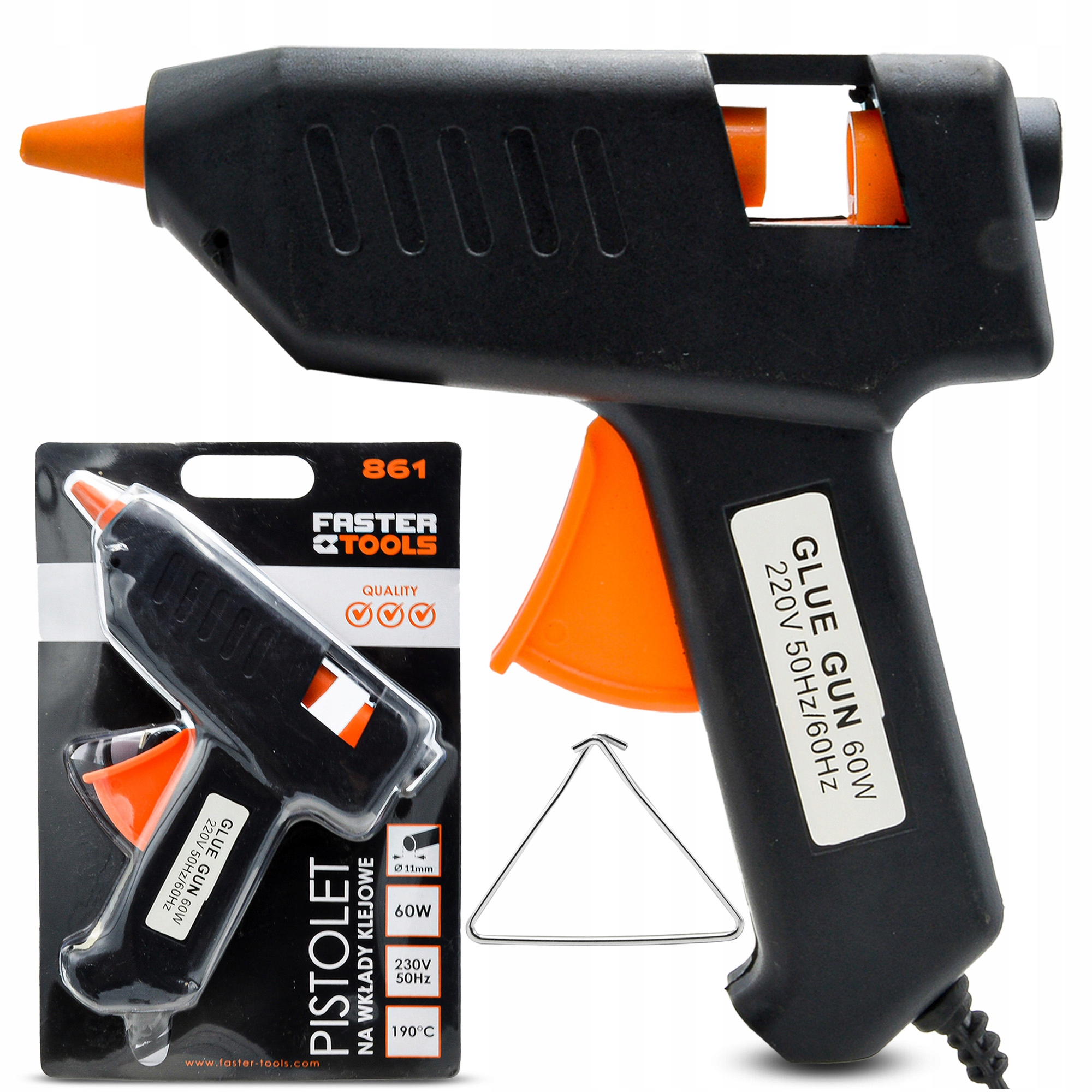 

Pistolet Do Kleju na Gorąco 11mm Klejowy 60W