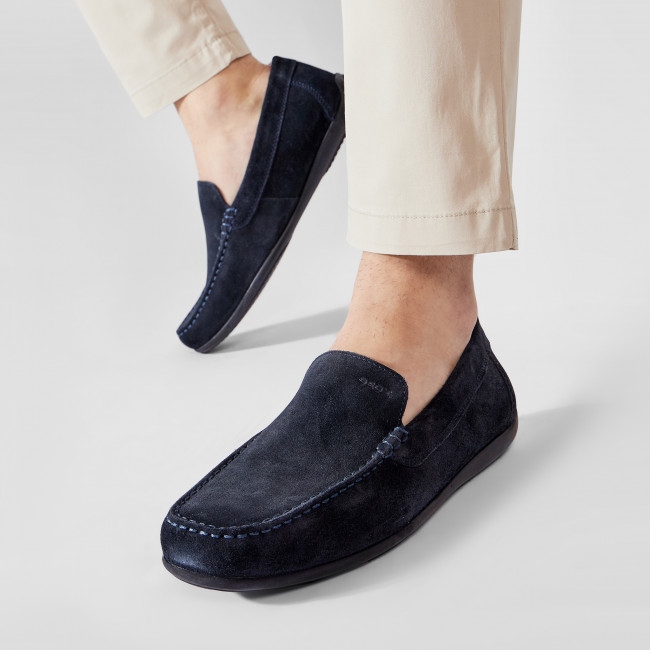 Geox U Ascanio Pánské Kožené Mokasíny 41 Škůdců