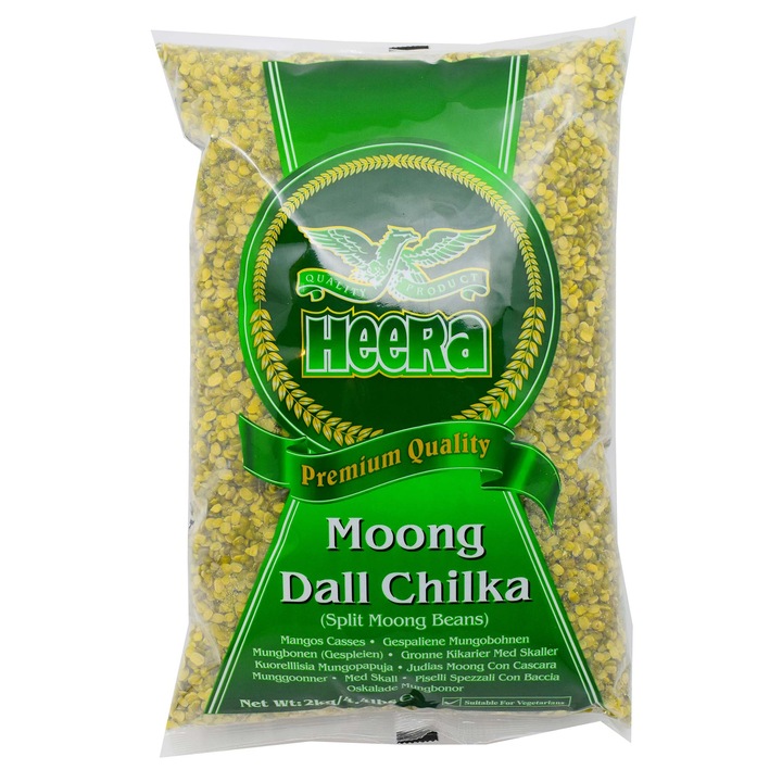 MOONG DAL CHILKA 1KG FASOLKA MUNG HEERA