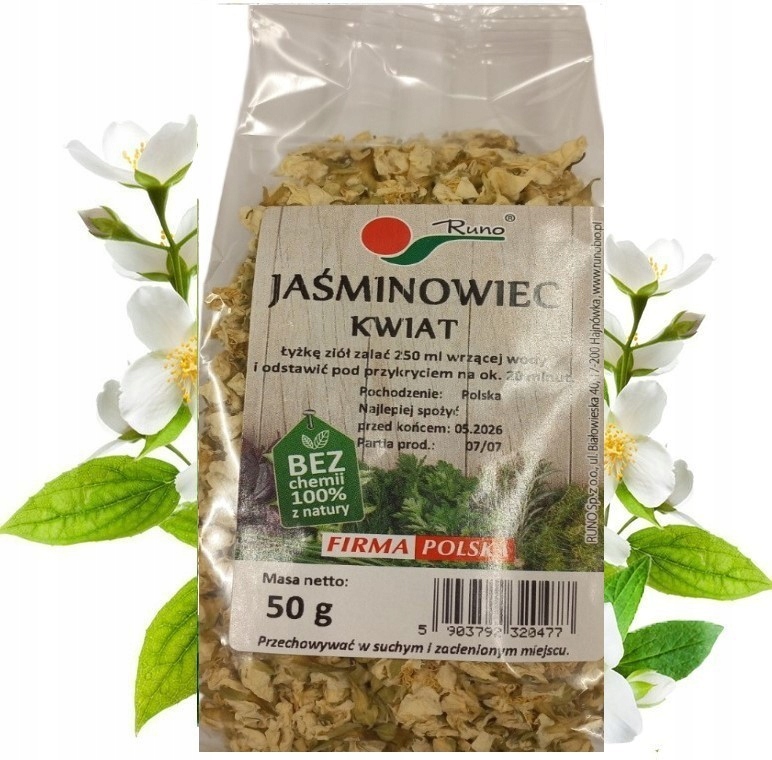 Jaśmin kwiat - 50g