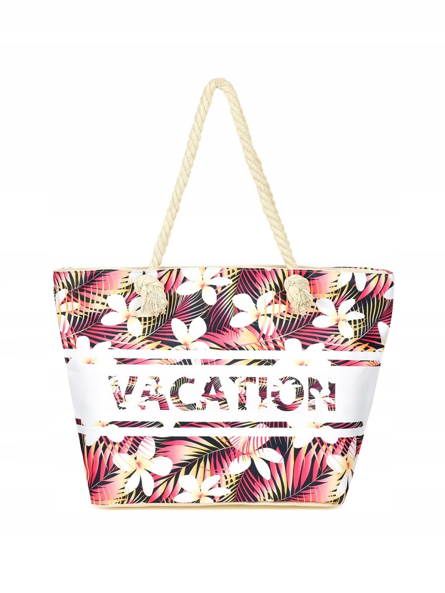 TORBA TOREBKA DAMSKA DUŻA MODNA POJEMNA NA LATO PLAŻĘ WOREK SHOPPER KO 2406 Model 2406