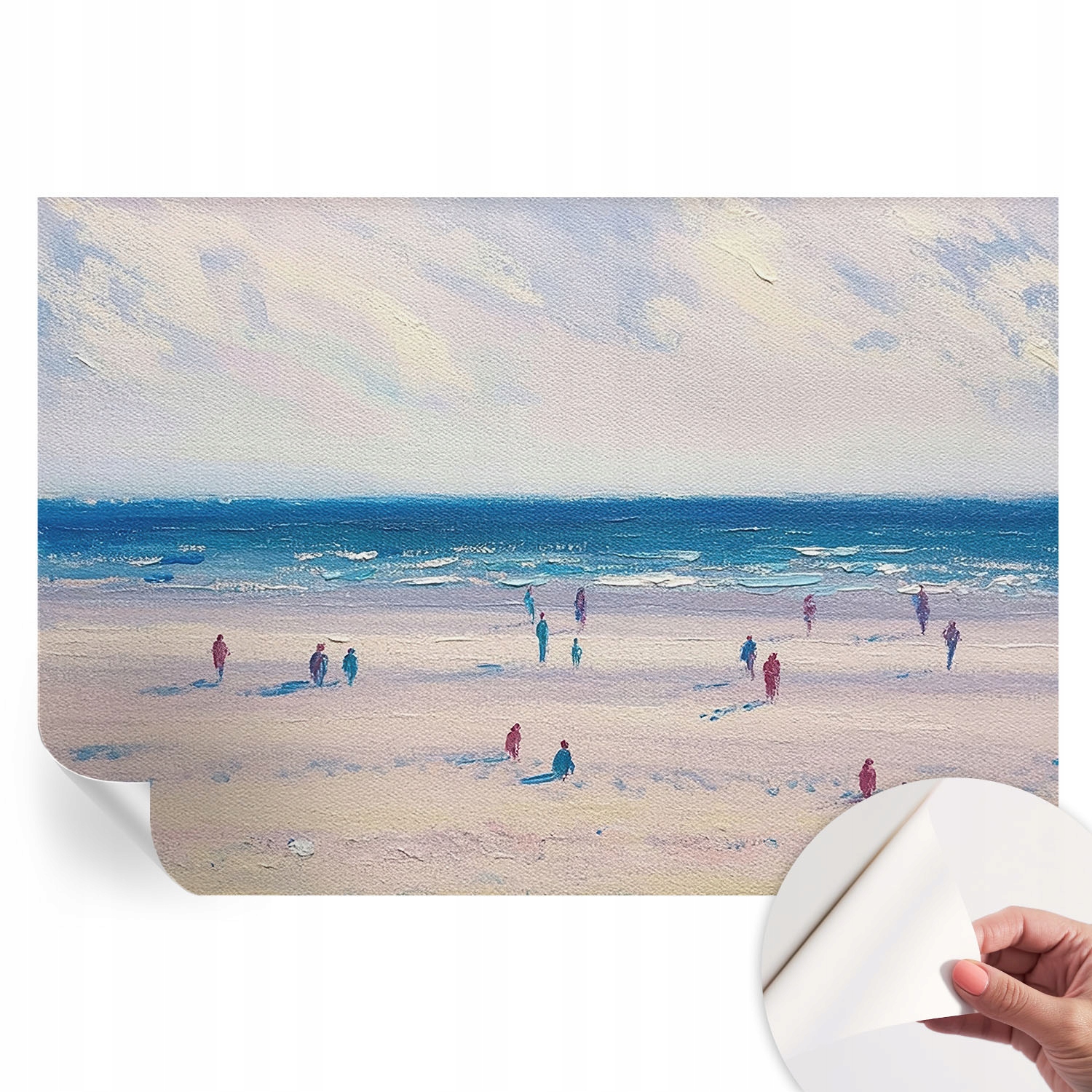 Moderní Samolepicí fototapeta na zeď Mořská krajina 152 x 104 cm