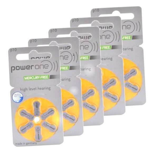 * Aparat Słuchowy baterie Power One Varta 10 Mf