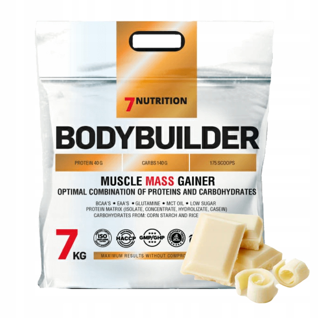 7Nutrition Bodybuilder 7kg Na hmotnost Gainer Doplněk Stravy