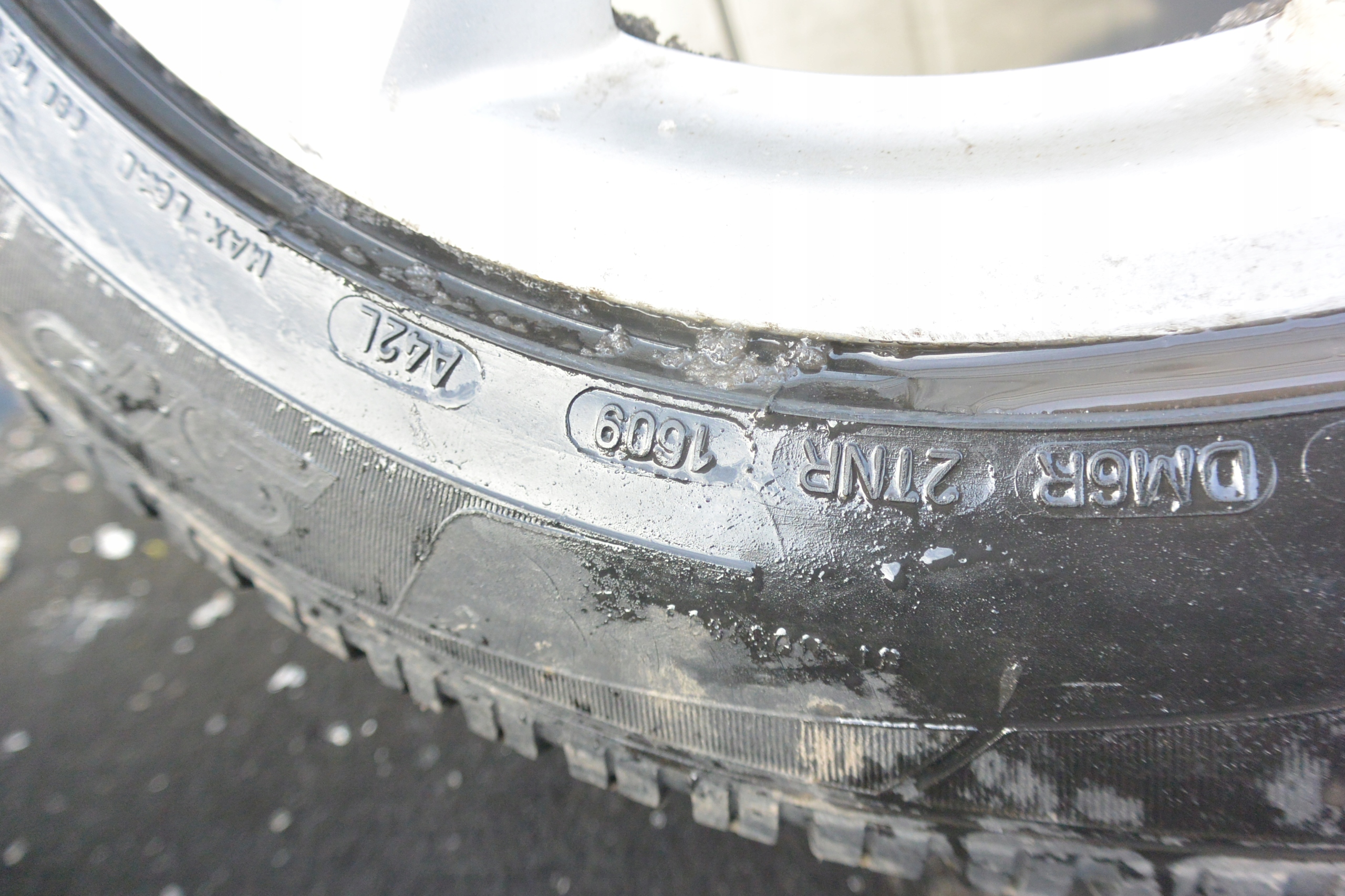 discs tyres winter R16 ET36 KPL MERCEDES W211