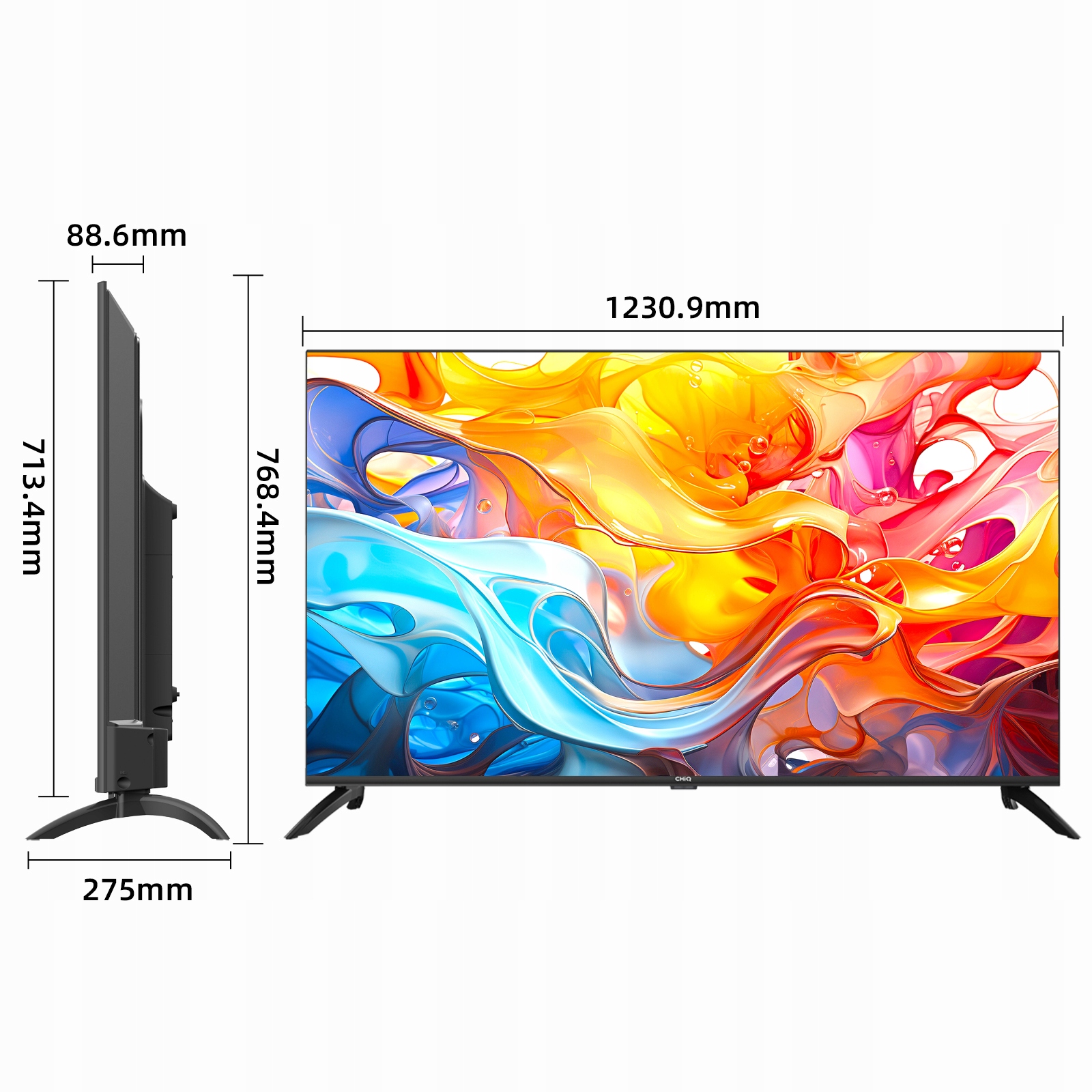 Telewizor QLED CHiQ Android TV U55QH7C 55'' 4K HDR SMART Kod producenta U55QH7C