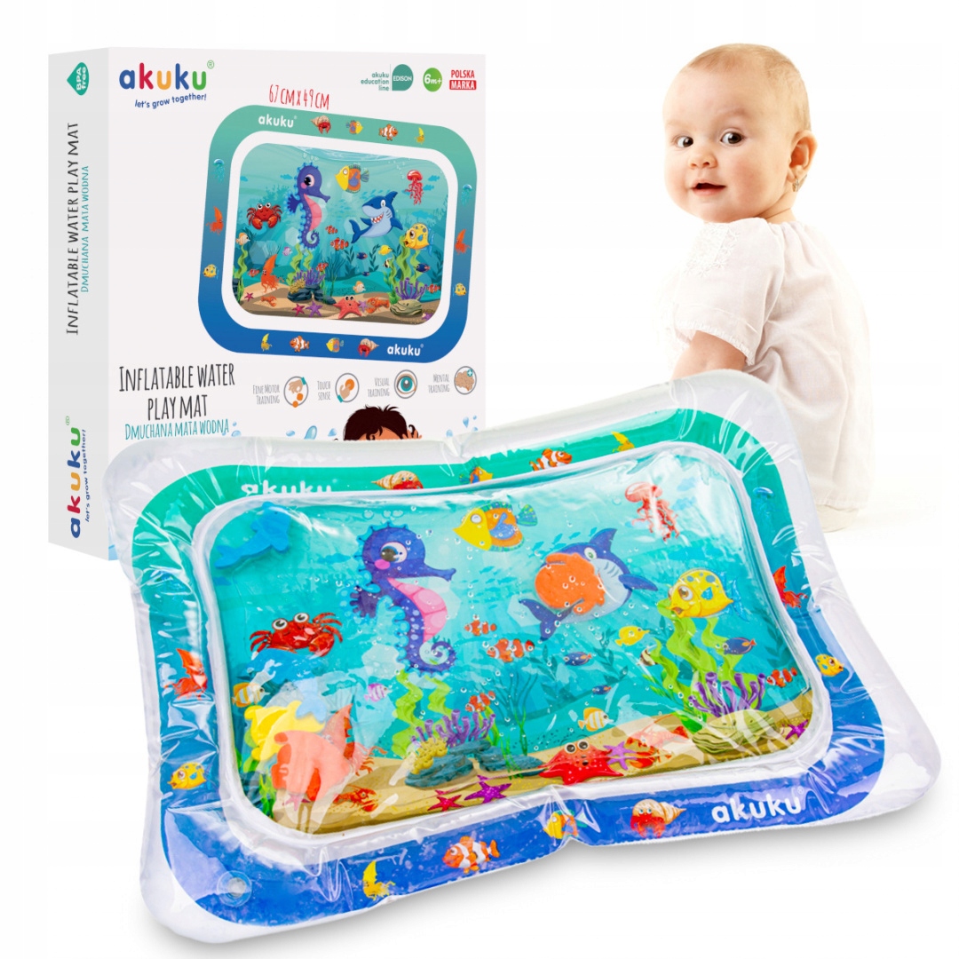 AKUKU DMUCHANA MATA WODNA sensoryczna edukacyjna