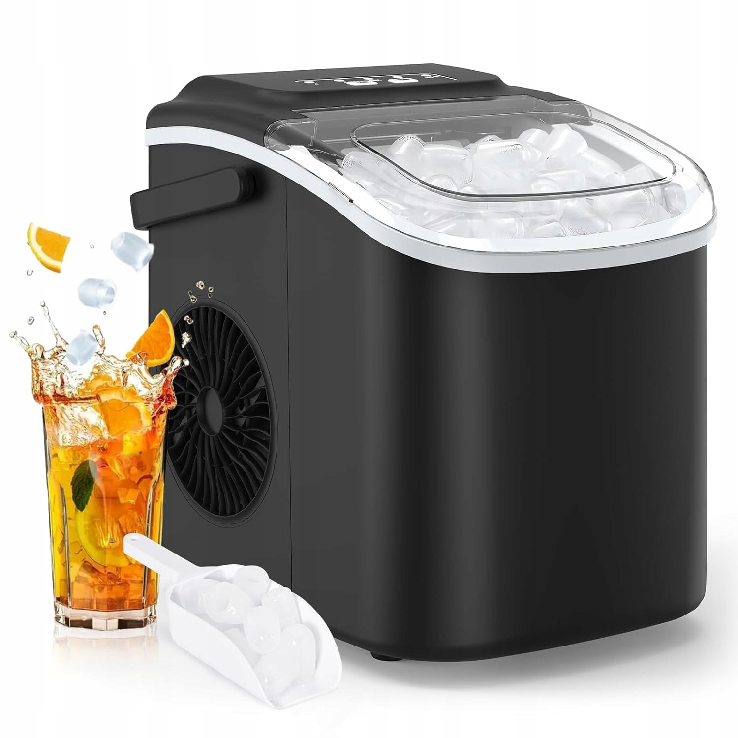 Stroj Na Výrobu Kostek Ledu, Stroj Na Kostky Ledu, S Lopatkou Na Led