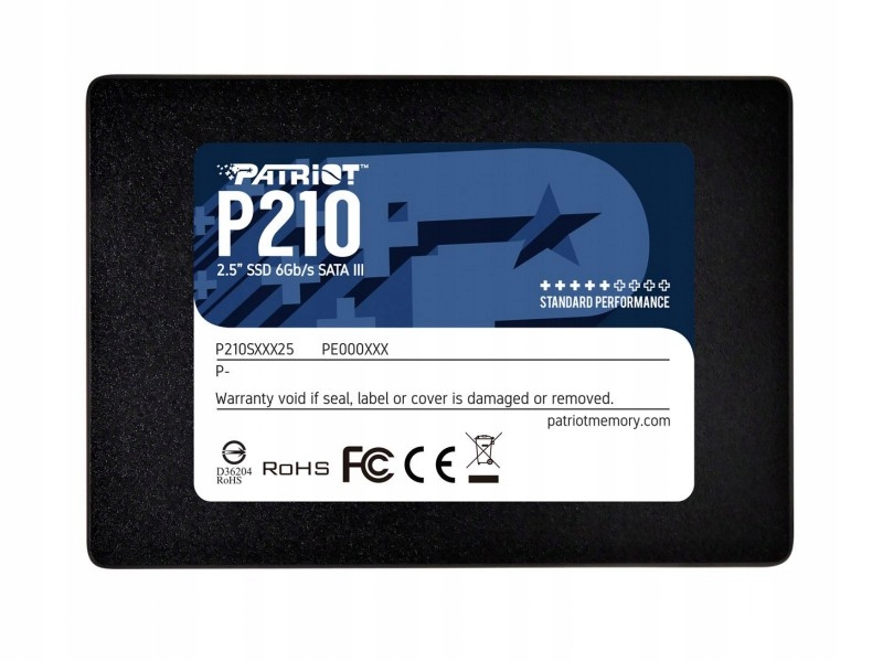 Dysk Ssd 256GB P210 500/400 MB/s Sata III 2,5
