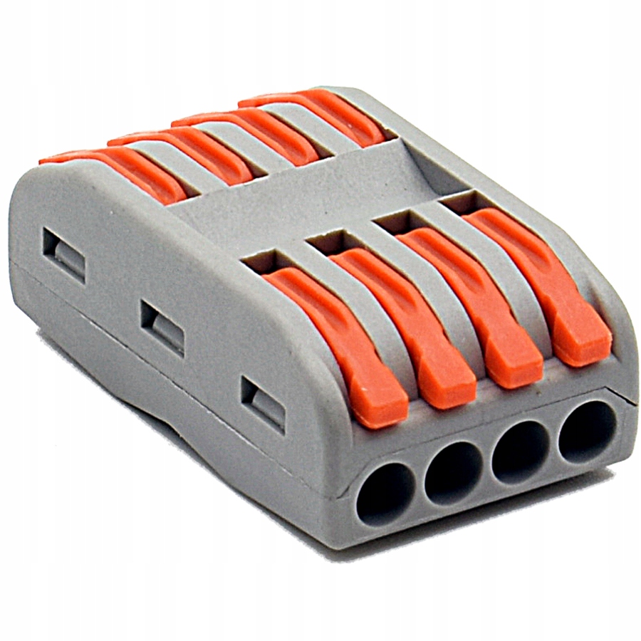 

Szybkozłączka Przelotowa 4x 0,08-4mm2 1szt