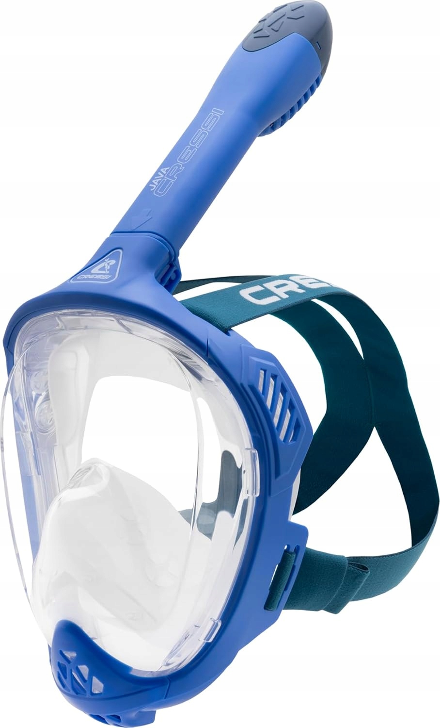 Maska pełnotwarzowa do snorkeling L/XL niebieska Cressi Java