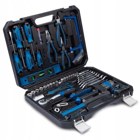 Walizka narzędziowa Scheppach WZK120 Zestaw narzędzi kluczy 97szt.