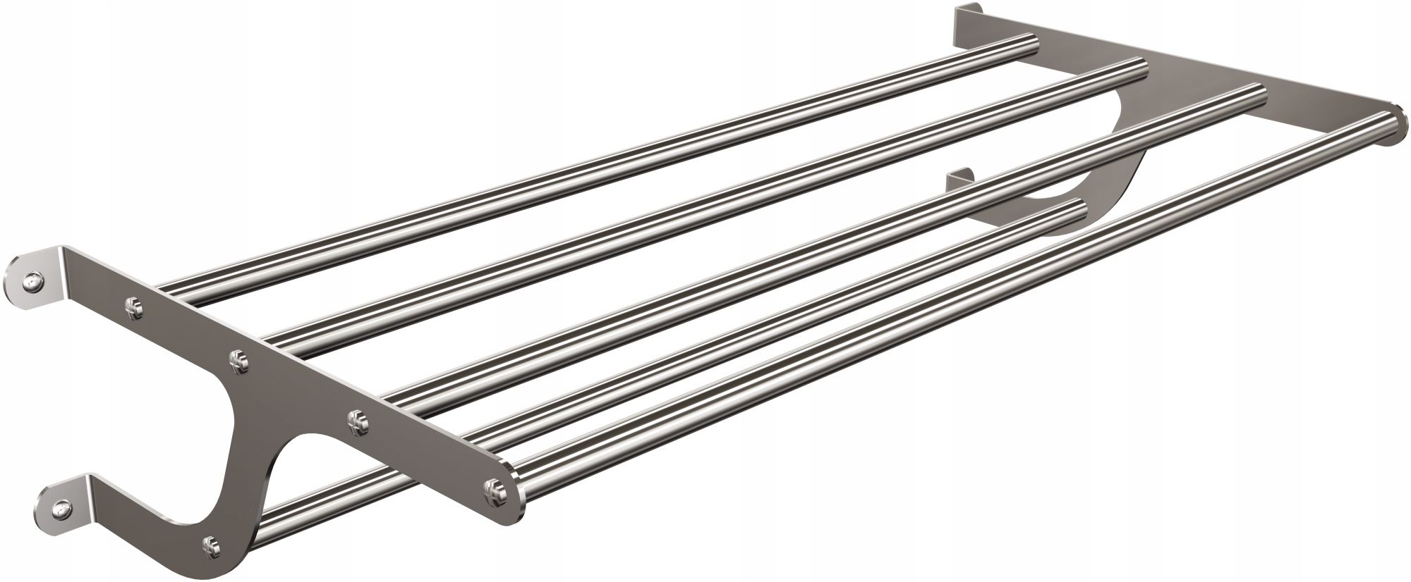 Vešiaková polica Technic 322/SG Inox